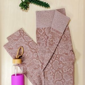 Stylish Brown Patterned Leggings